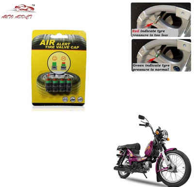AuTO ADDiCT Iron Tyre Valve Cap for Bike(Cylinder)