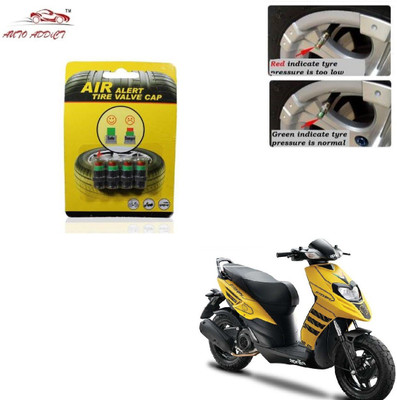 AuTO ADDiCT Iron Tyre Valve Cap for Bike(Cylinder)