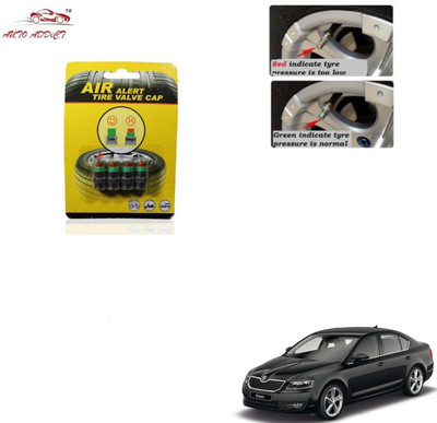 AuTO ADDiCT Iron Tyre Valve Cap for Car(Cylinder)