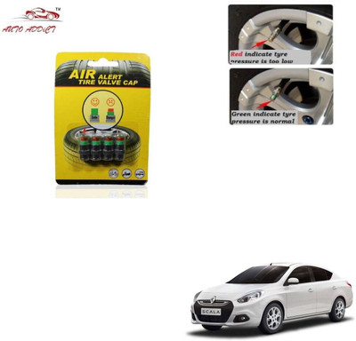 AuTO ADDiCT Iron Tyre Valve Cap for Car(Cylinder)
