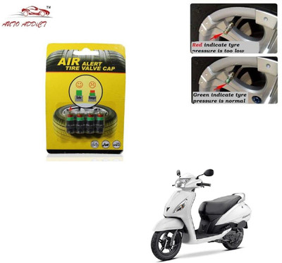 AuTO ADDiCT Iron Tyre Valve Cap for Bike(Cylinder)