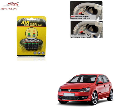 AuTO ADDiCT Iron Tyre Valve Cap for Car(Cylinder)