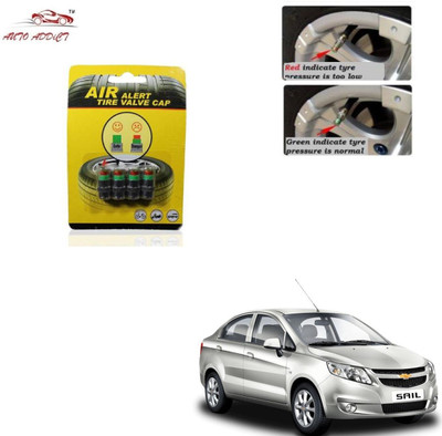 AuTO ADDiCT Iron Tyre Valve Cap for Car(Cylinder)