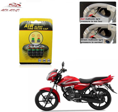 AuTO ADDiCT Iron Tyre Valve Cap for Bike(Cylinder)