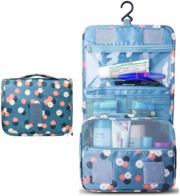 Onlyeasy Hanging Travel Toiletry Kit Bag Cosmetic Make up Organizer (Multicolor, 2pc) Travel Toiletry Kit(Multicolor)
