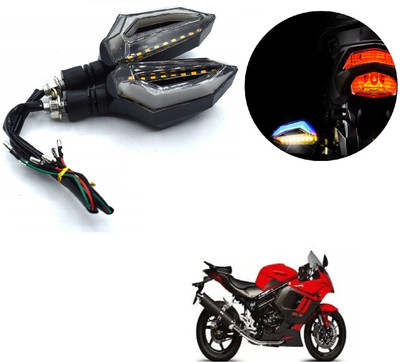 AuTO ADDiCT Front, Rear LED Indicator Light for Hyosung GT650R(Blue, Yellow)