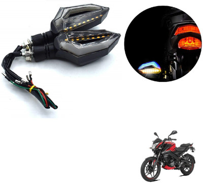 AuTO ADDiCT Front, Rear LED Indicator Light for Bajaj Pulsar 180(Blue, Yellow)