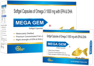 Healthy Paleo HPMEGAGEM50(5 x 10 Tablets)