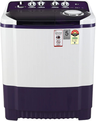 LG 7.5 kg Semi Automatic Top Load White, Purple (P7525SPAZ)