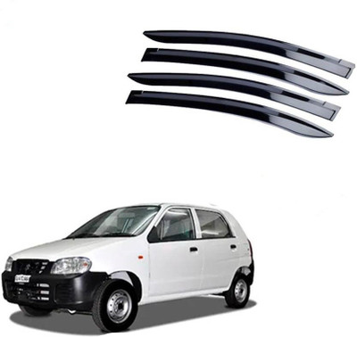 ASRAUTO For Non-convertibles Front, Rear Wind Deflector(Tinted Maruti Alto 800)