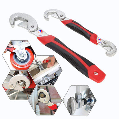 Mass Pro Multi-functional Auto Adjustable Universal Wrench Set Spanner Tool Kit Snap & Grip Double Sided Speciality(Pack of 1)