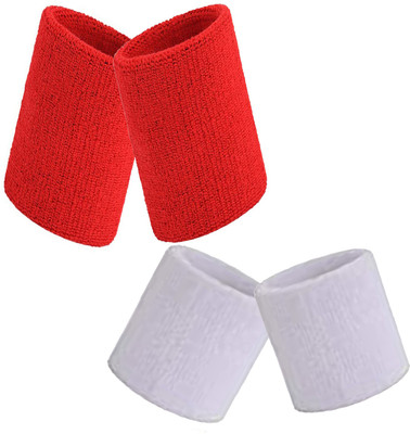 Rzlecort RZ-M-BLU-S-ORA-WRI-BAND Men & Women(Multicolor, Pack of 2)