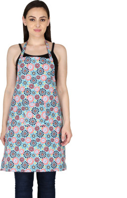 SWITCHON Cotton Home Use Apron - Free Size(Multicolor, Single Piece)