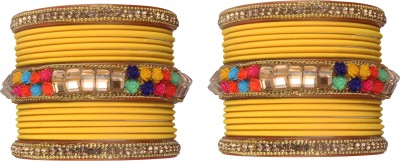 Shiv_Jewels Fabric, Alloy Bangle Set(Pack of 30)