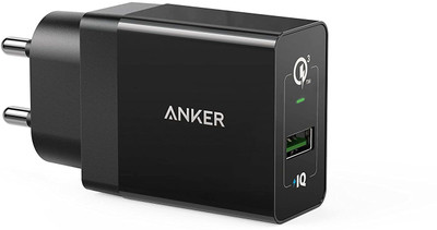 Anker 18 W Qualcomm 3.0 Wall Charger for Mobile(Black)
