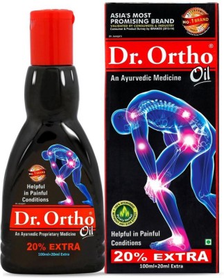 Dr. Ortho Joint Pain Relief Ayurvedic Oil Liquid(120 ml)