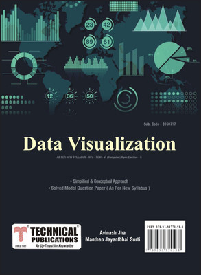 Data Visualization for GTU 18 Courses Sem.-VI (Computer) Open Elective-II (3160717)(Paperback, Avinash Jha, Manthan Jayantbhai Suri)