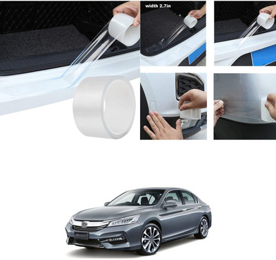 PROEDITION Plastic, Rubber Car Door Guard(White, Pack of 1, Honda, Accord)