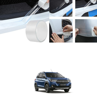 PECUNIA Plastic Car Bumper Guard(White, Pack of 1, Maruti, Universal For Car)