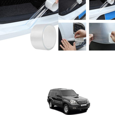 PROEDITION Plastic, Rubber Car Bumper Guard(White, Pack of 1, Hyundai, Terracan)