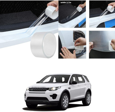 PECUNIA Plastic Car Bumper Guard(White, Pack of 1, Land Rover, Discovery Sport)