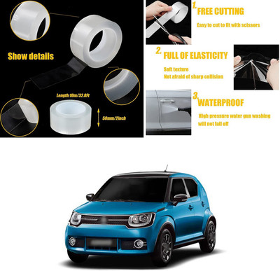 PRTEK Sticker & Decal for Car & Bike(White)