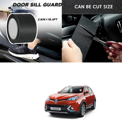 PECUNIA Plastic Car Bumper Guard(Black, Pack of 1, Mini, Universal For Car)