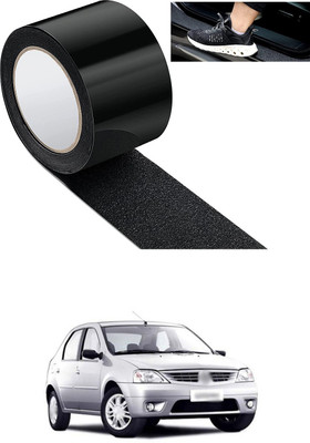 PROEDITION Plastic, Rubber Car Bumper Guard(Black, Pack of 1, Mahindra, Logan)