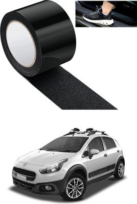 PROEDITION Plastic, Rubber Car Bumper Guard(Black, Pack of 1, Fiat, Avventura)