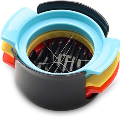 SIYANSHU 1 PCS Egg Slicer, Egg Cutter Heavy Duty Slicer for Strawberry Fruit Garnish Slicer, Stainless Steel Wire with 3 Slicing Styles Slicing widget Vegetable Grater & Slicer(3 Units) SIYANSHU 1 PCS Egg Slicer, Egg Cutter Heavy Duty Slicer for Strawberry Fruit Garnish Slicer, Stainless Steel Wire with 3 Slicing Styles Slicing widget Vegetable Grater & Slicer(3 Units)