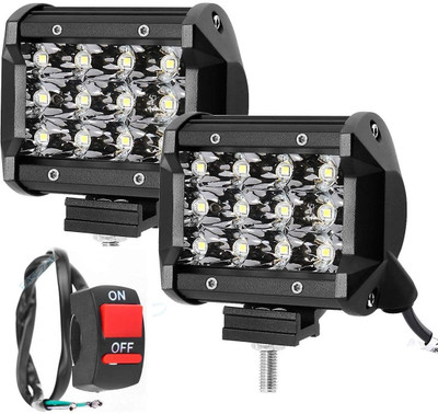 jagankirpa LED Fog Lamp Unit for Universal For Car, Mahindra, Royal Enfield, Volvo Thar, Mahindra