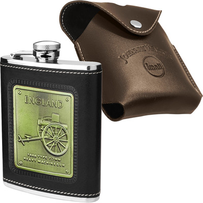 JMALL Brown _ Johnnie Walker With Cover Hip Flask Pocket Liquor Bottle Or Wine Whiskey Alcohol Drinks Holder Hip Flask Gift For Men Women Stainless Steel Hip Flask (230 ml )_England Flask 1135 Stainless Steel Hip Flask(230 ml) JMALL Brown _ Johnnie Walker With Cover Hip Flask Pocket Liquor Bottle Or Wine Whiskey Alcohol Drinks Holder Hip Flask Gift For Men Women Stainless Steel Hip Flask (230 ml )_England Flask 1135 Stainless Steel Hip Flask(230 ml)
