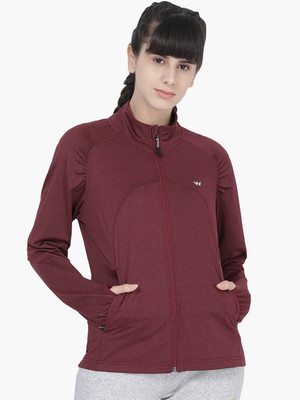 Women’s Reebok Running Essentials Wind Jacket | Lavennder 3/4th Sleeve Floral Print Women Jacket