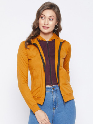PURYS Full Sleeve Solid Women Jacket