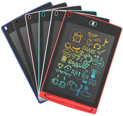 Sitrus 8.5 inch lcd writing tablet for kids multicolor writing pad for kids graphic tablet pack of 1(Multicolor)