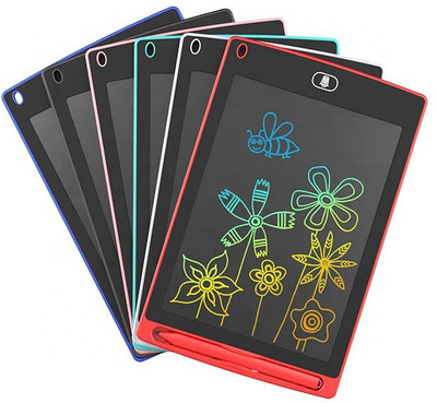 Tenmar writing tablet for kids 8.5 inch lcd writing pad suitable for kids(Multicolor)