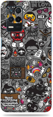WeCre8 Skin's Realme 8 5G Back Mobile Skin(Multicolor)