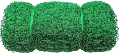 Sakico Nylon Green Boundry Safety Practice 90x10 Cricket Net(Green, Multicolor)