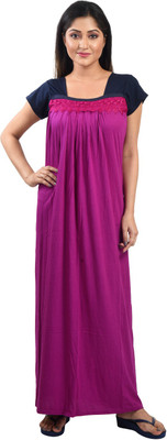 Piyali's Creation Women's Women Nighty(Multicolor)