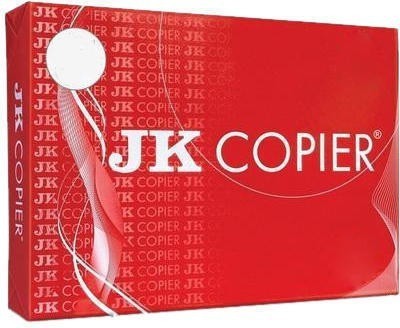 JK Copier A4 Xerox paper-A4 Printer Paper [red] UNRULE A4 75 gsm Copy Paper(Set of 1, White)