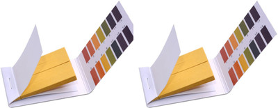 Parijata Litmus Paper | Litmus Paper ph scale | Litmus Paper Strips | Litmus paper and Univeral Indicator | Litmus Paper for acid and base | Litmus Paper Indicator | Litmus Paper Yellow (Pack of 2) , 80 strips per booklet Ph Test Strip(1 - 14)