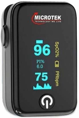 Microtek MICRO-009 Pulse Oximeter(Black)