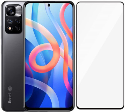 GDBUY Edge To Edge Tempered Glass for Redmi Note 11T, Mi Note 11T, Redmi Note 11T 5G, Mi Note 11T 5G(Pack of 1)