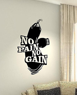 LYOMAN 59 cm nopain2-blk Non-Reusable Sticker(Pack of 1)