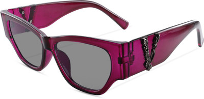 HUB CREATION Cat-eye Sunglasses(For Women, Black)