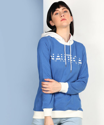 NAUTICA Full Sleeve Printed Women Sweatshirt