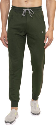 AVOLT Solid Men Olive Track Pants