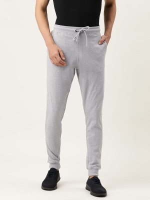 Urban Dog Solid Men Grey Track Pants