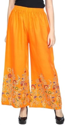 PINOVO Regular Fit, Relaxed Women Orange Trousers