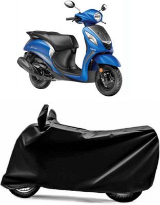 Swarish Two Wheeler Cover for Yamaha(Fascino, Blue)